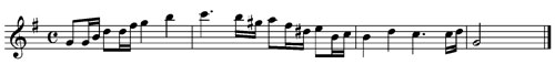 theme from First Symphony